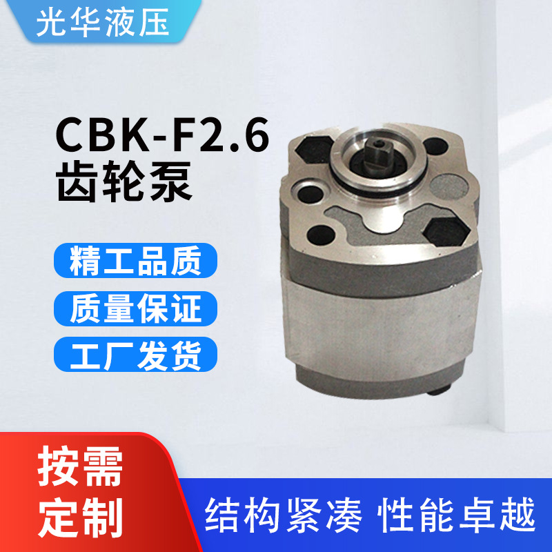 CBK-F2.6排量高压齿轮泵